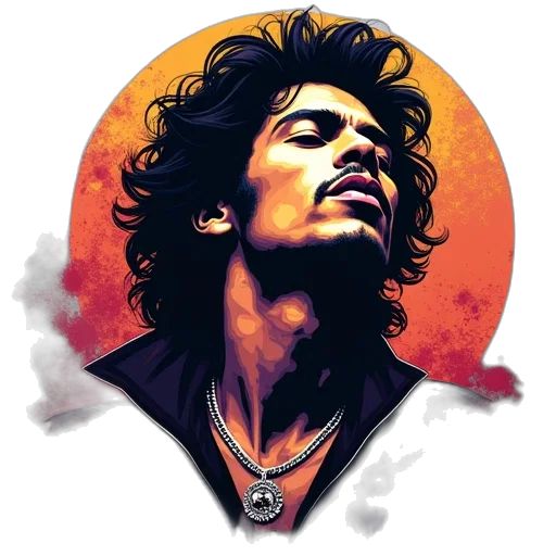 face, photorealistic, comic book art, fantasy art transparent PNG cut-out