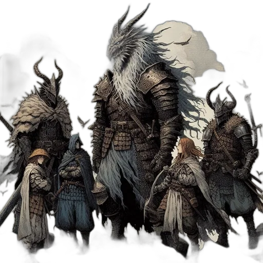 dragon, concept art, fantasy art, comic book art transparent PNG cut-out