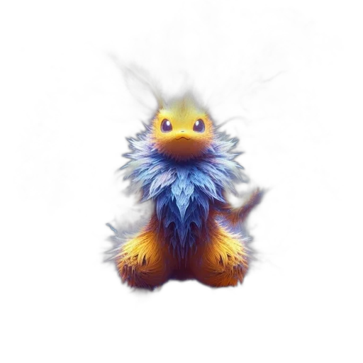 creature, dragon, animal, staff transparent PNG cut-out
