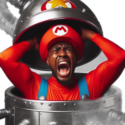 mario, video, game, character transparent PNG cut-out