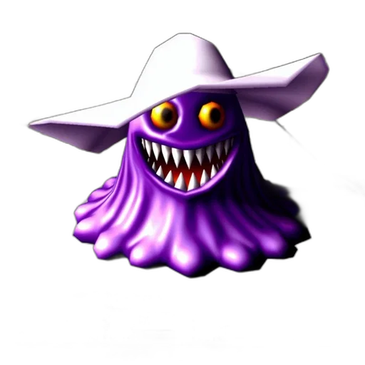 creature, mask, hat, staff transparent PNG cut-out