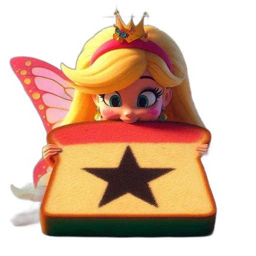 crown, hat, weapon, 3d render transparent PNG cut-out