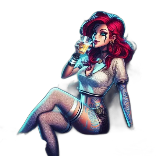 dress, robot, jacket, staff transparent PNG cut-out