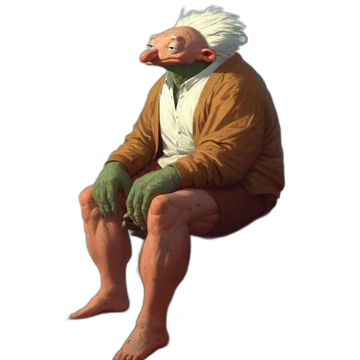 creature, jacket, animal, mask transparent PNG cut-out