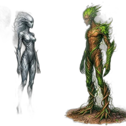 creature, concept art, fantasy art, comic book art transparent PNG cut-out