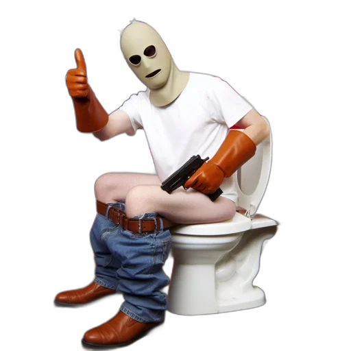 robot, furniture, creature, mask transparent PNG cut-out