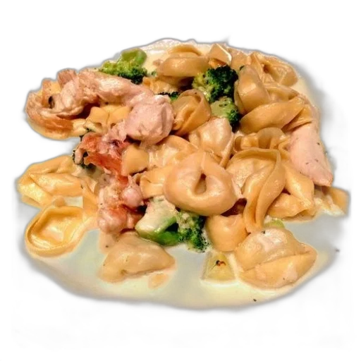 food, photorealistic, plate, pasta transparent PNG cut-out