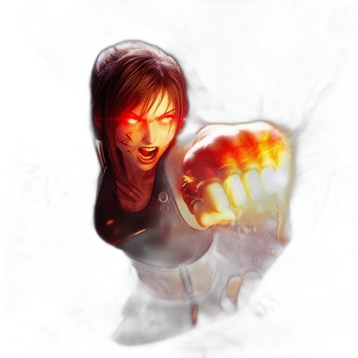 weapon, face, concept art, comic book art transparent PNG cut-out