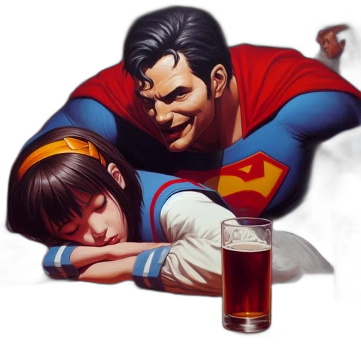 comic book art, concept art, photorealistic, fantasy art transparent PNG cut-out