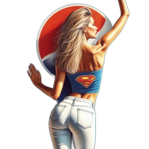 dress, face, comic book art, cartoon transparent PNG cut-out