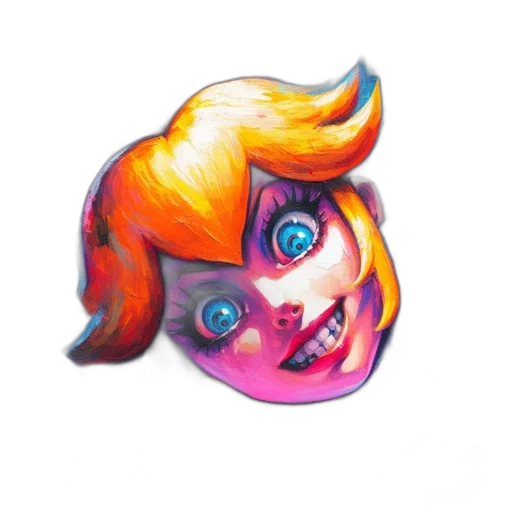 mask, face, creature, hair transparent PNG cut-out