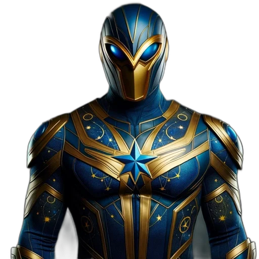 mask, robot, concept art, 3d render transparent PNG cut-out