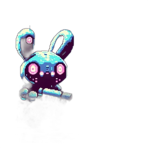 robot, weapon, creature, staff transparent PNG cut-out