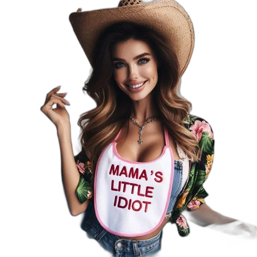 hat, jacket, jewelry, dress transparent PNG cut-out