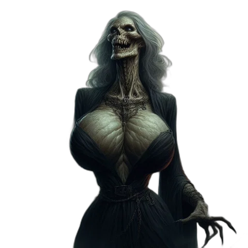 dress, creature, mask, face transparent PNG cut-out