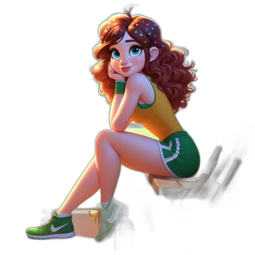 staff, dress, cartoon, concept art transparent PNG cut-out