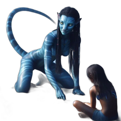 creature, mask, concept art, fantasy art transparent PNG cut-out