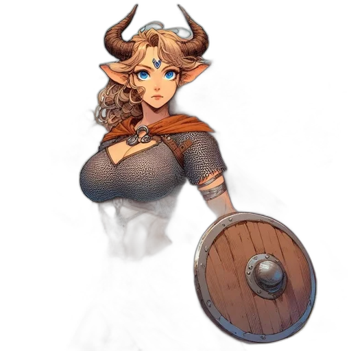 weapon, dress, dragon, staff transparent PNG cut-out