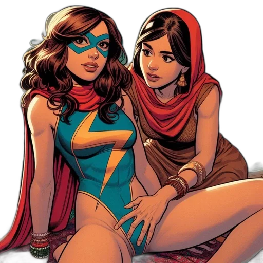 comic book art, concept art, cartoon, red transparent PNG cut-out