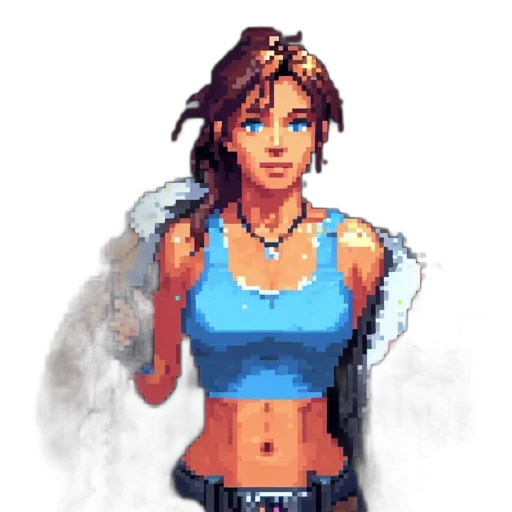 staff, pixel art, concept art, fantasy art transparent PNG cut-out