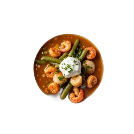 food, bowl, seafood, gumbo transparent PNG cut-out