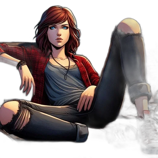 comic book art, concept art, fantasy art, cartoon transparent PNG cut-out