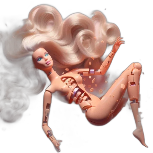 hair, creature, robot, mask transparent PNG cut-out