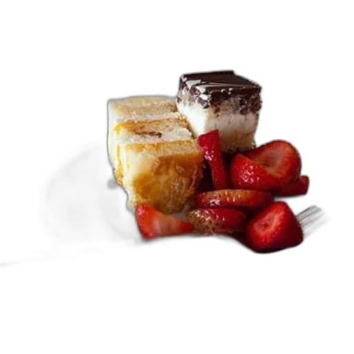 food, photorealistic, 3d render, plate transparent PNG cut-out