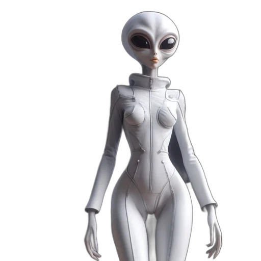 robot, dress, creature, concept art transparent PNG cut-out