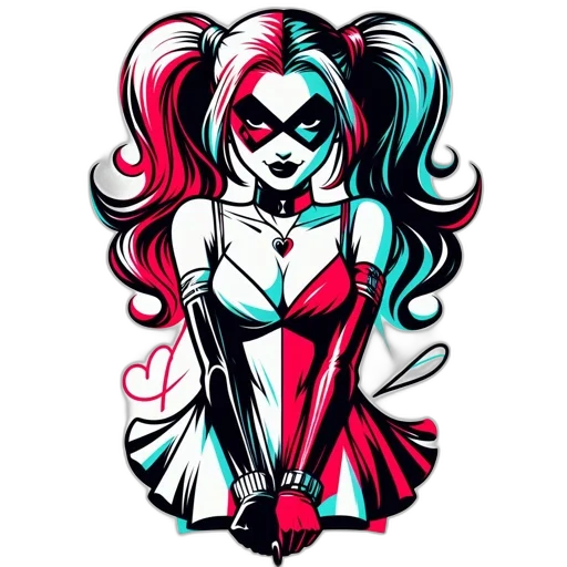 dress, comic book art, cartoon, pixel art transparent PNG cut-out