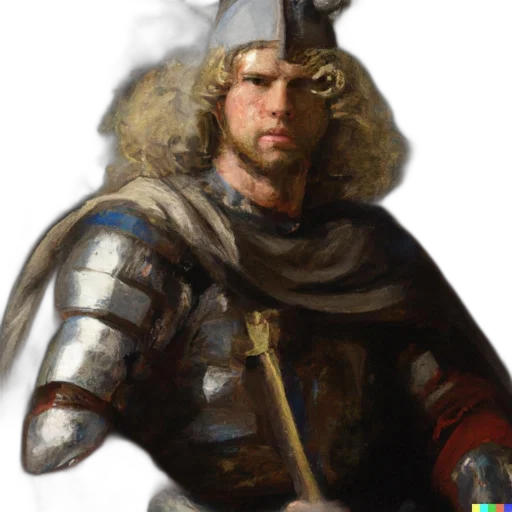 sword, crown, staff, face transparent PNG cut-out
