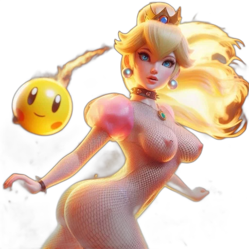 concept art, fantasy art, pixel art, 3d render transparent PNG cut-out