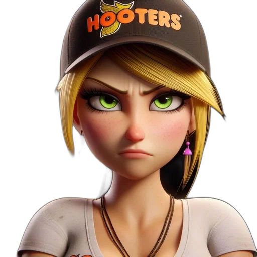 hat, staff, face, cartoon transparent PNG cut-out