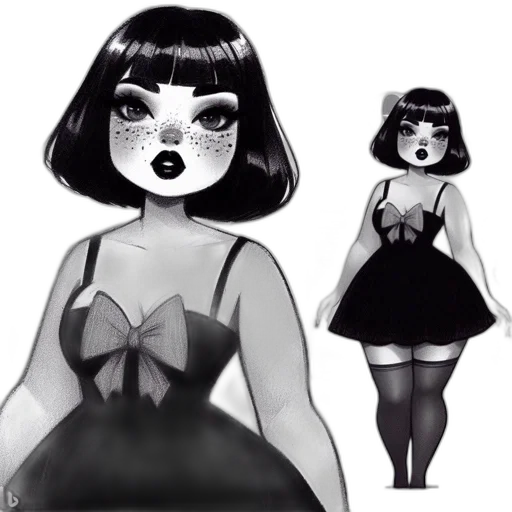dress, creature, mask, concept art transparent PNG cut-out