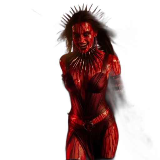 concept art, comic book art, fantasy art, 3d render transparent PNG cut-out