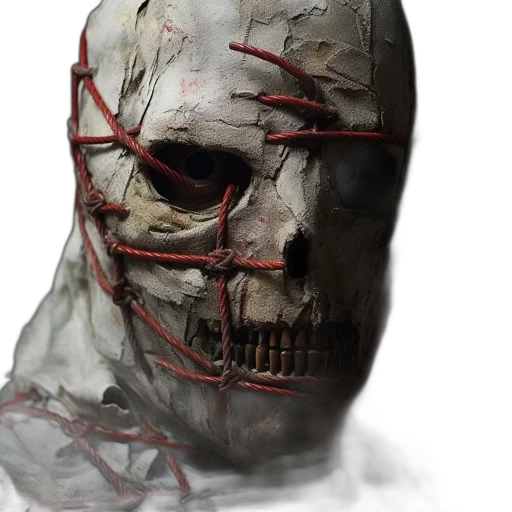 mask, face, creature, concept art transparent PNG cut-out