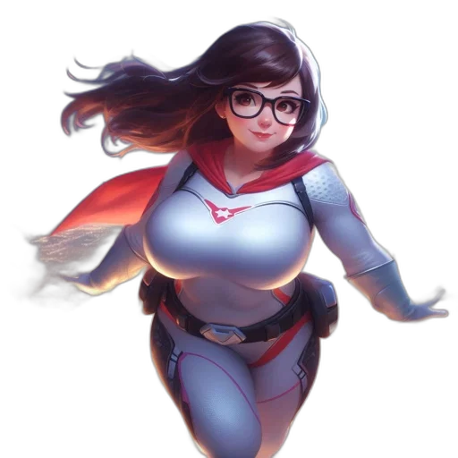 comic book art, concept art, fantasy art, cartoon transparent PNG cut-out