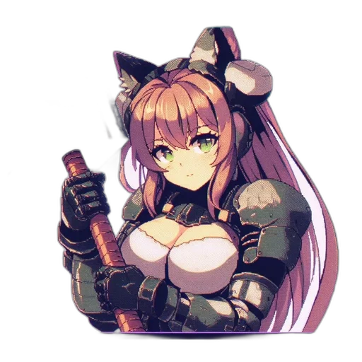 weapon, robot, bottle, staff transparent PNG cut-out