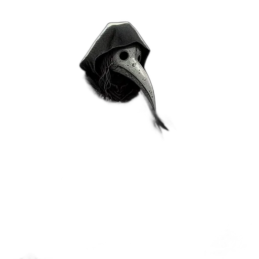 mask, hat, face, weapon transparent PNG cut-out