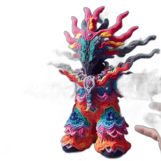 mask, creature, dragon, dress transparent PNG cut-out