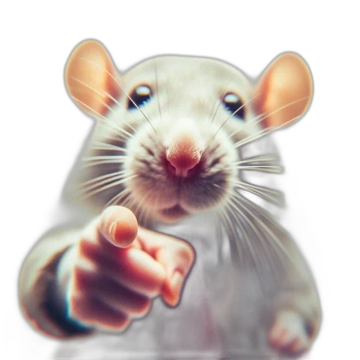 animal, weapon, staff, photorealistic transparent PNG cut-out