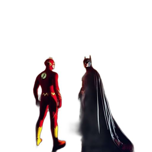 comic book art, concept art, 3d render, watercolor transparent PNG cut-out