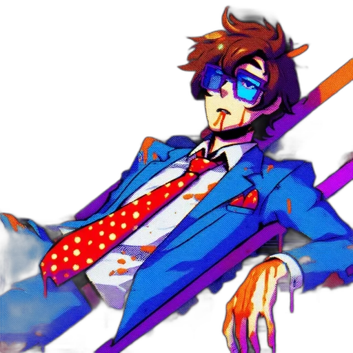 staff, robot, pixel art, concept art transparent PNG cut-out