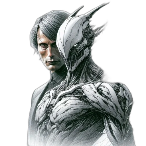 face, dragon, creature, mask transparent PNG cut-out