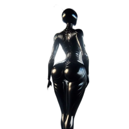 dress, robot, mask, jewelry transparent PNG cut-out