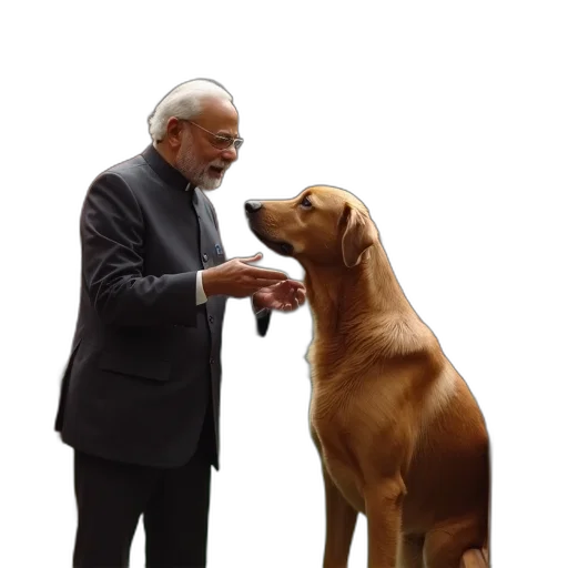 animal, staff, creature, oil painting transparent PNG cut-out