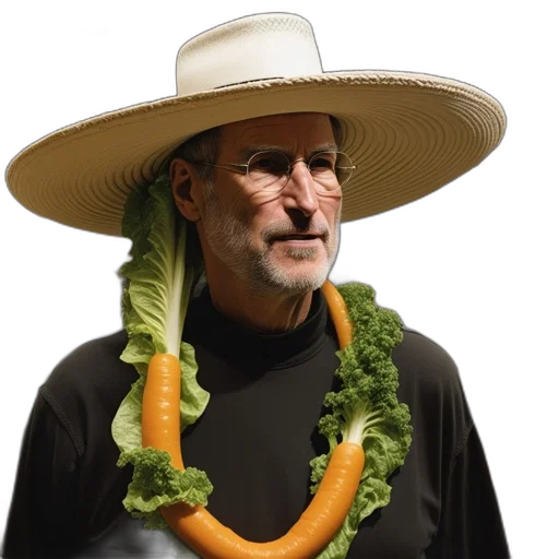hat, staff, animal, jacket transparent PNG cut-out