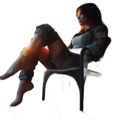 robot, furniture, jacket, dress transparent PNG cut-out