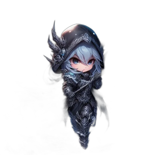 creature, dragon, hair, mask transparent PNG cut-out