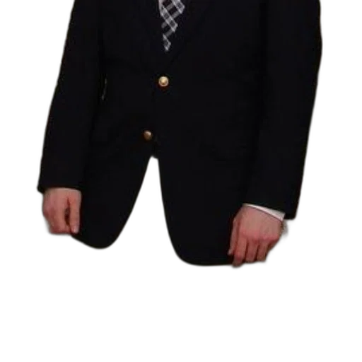 jacket, staff, face, 3d render transparent PNG cut-out